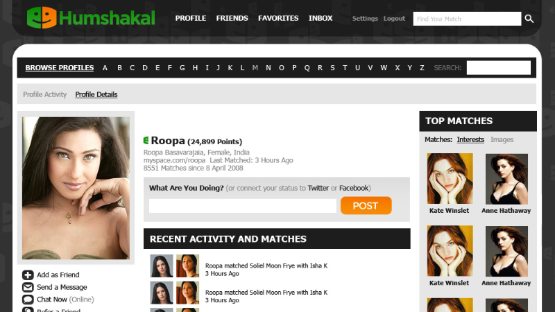 Humshakal social media site