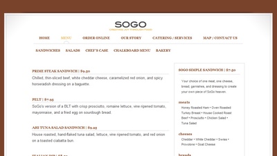Sogo website