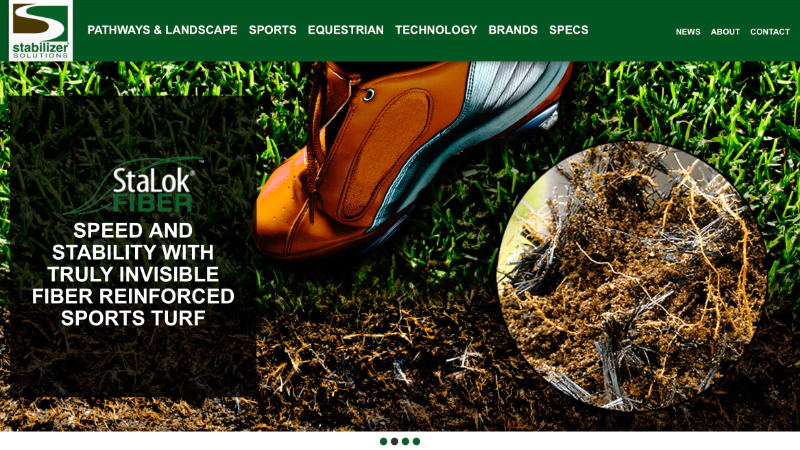 Stabilizer Solutions website redesign